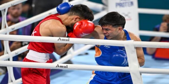राष्ट्रमंडल खेल 2026: पाकिस्तान के मुक्केबाज को हराकर जदुमणि सिंह क्वार्टरफाइनल में