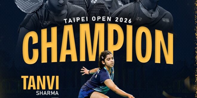 ताइपे ओपन चैंपियन तन्वी शर्मा को पीवी सिंधु ने दी बधाई, बोलीं- ‘मुझे तुम पर गर्व है’